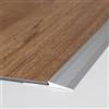 AUER Profilo per rampa | alluminio | argento, larghezza 33 - 43 mm | altezza 2 mm | lunghezza 1000 mm | forato | barra per rampa | 1 pezzo