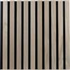 PROVISTON Pannelli acustici in legno 3D da parete in rovere naturale, 40 x 40 cm, 21 mm, pannelli in legno MDF su feltro fonoassorbente, decorazione da parete per soggiorno, camera da letto, cucina, 1