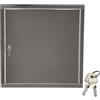 KOTARBAU® Sportello ispezione 50 x 50 cm con chiave In acciaio inox Sportello di manutenzione sportelli cartongesso