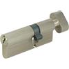 Domino Cilindro DMO 31/41g M6 + Knauf [con pomello a Profilo] per PC. 3 chiavi