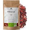 Chabiothé Fiori d'Ibisco Bio essiccati Bissap Karkadé 1kg