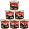 PolloPro Portion - 100% Petto di pollo cotto Pronto all'Uso 25 g Proteine, Senza Conservanti, Snack pasto Proteico PAPRICA, Muà Fitness - pack da 6 X 100 g