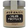 Astensis - Crema Proteica Cocco Artigianale - Crema Spalmabile Bianca Senza Zucchero Proteica 30% al gusto Cocco Con Proteine Del Latte 30%