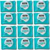 Keto Collective Biscotti Cheto alla Vaniglia I (12 x 30g) I 1.5g di carboidrati netti I Snack Chetogenici I Low Carb I Senza Glutine I Senza Zucchero