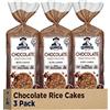 Quaker Grandi torte di riso, cioccolato, confezione da 3