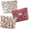MLPKOI 3Pcs Pochette Donna Trucchi, Trousse Trucchii, Beauty Case da Viaggio, Porta Trucchi da Viaggio, Bustina Portatutto Donna, pPochette Trucco, Pochette da Borsa Cosmetica con Cerniera (Set2)