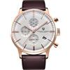 LACZ DENTON Pagani Design 2720k Uomo Cronografo al quarzo Uomo Orologi Sportivi Impermeabile Uomo Moda Orologi da polso in acciaio inox Business Watch per gli uomini Orologi Casual