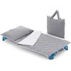italbaby Set asilo trapuntato per brandina pois grey - italbaby