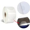 colortouch Adesivi trasparenti per imballaggio - 3,8 cm di diametro 1000 pezzi - trasparenti autoadesivi per sigilli - rotolo di chiusura circolare per buste scatole