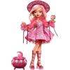 Monster High Moonspell Magic - Carina Song la Strega dell'Amore, bambola con sorpresa nel calderone e accessori inclusi tra cui specchio e libro degli incantesimi, JNM26