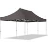 TOOLPORT 3x6m gazebo pieghevole PES 800, PROFESSIONAL 40mm alluminio, grigio scuro