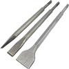 HQ TEC SDs Set di martelli a scalpello da 250 mm, scalpello piatto da 20 mm x 250 mm e scalpello largo 40 mm x 250 mm, gamma di prodotti Toolpak - scalpelli, punta da trapano tipo SDS, peso 837 g, punte