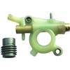 ITrvcaY Pompa OLIO con ingranaggio a vite senza fine adatta for gruppo oliatore Auti for motosega C 400 450 460 500 510
