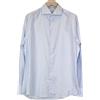 Suitsupply Camicia Extra Slim Fit 42/16 1/2 Blu Classica A Righe 100% Cotone