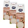 Matt, Nocciola e Farro Bio, Bevanda Vegetale Senza Lattosio, Senza Zuccheri Aggiunti e a Basso Contenuto di Sale, Sapore Dolce e Delicato, Confezione 1L (Confezione da 3)