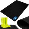 KOTARBAU® Tappetino antiscivolo Matador per la pulizia, resistente, antracite, 100 x 150 cm