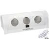 3 PAGEN Ventilatore per radiatore con 3 ventole turbo per una distribuzione ottimale - Riscaldamento efficiente e risparmio sui costi di riscaldamento - Amplificatore per radiatori ricaricabile e