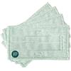 PIESSEONLINE 4 Panni Pulilava Compatibili con Folletto SP520 e 530, per Fughe | Panni Lavapavimenti Folletto SP520 - SP530, Lavabili e Riutilizzabili, in Microfibra Extra Assorbente e Resistente