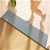QHanky Tappeto da Bagno 10x100cm,Tappeto Diatomite Bagno Cucina Antiscivolo,Tappetino Assorbente,Asciugatura Rapida,Super Assorbente Tappeti,per Doccia e Ingresso (Multicolore A)
