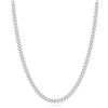 Rajputana Catena D'Argento Da Uomo 5mm 925 Figaro Gioielli 20 Pollici