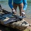 Supporto per elica elettrica per kayak, accessori in PVC, installazione rapida,
