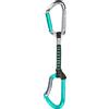 Climbing Technology QUICKDRAW SALTO SET NY 12cm, grey-turquoise, (6pc per 1 card)