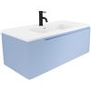 Parama Mobile Bagno Sospeso 80cm 1 Cassetto Carta da Zucchero Con Lavabo Mod. Ardenne
