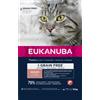 Eukanuba Multipack risparmio! 2x Eukanuba Crocchette per gatti - Senior Grain Free Salmone