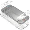 JXRSKJ Trasparente Cover Dockable Pollici per Console Portatile 2025 7,9 Pollice Custodia Protettiva Sottile in TPU Morbido E Retro in Pc Rigido, Custodia Antigraffio con Controller Staccabili E Accesso