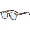 LJCZKA Vintage Occhiali da Sole Ottagonale da Uomo Donna Retro Occhiali da Sole Quadrati Occhiali Anni 80 con Protezione UV400