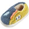 SMajong Inverno Pantofole Bambino Ciabatte Dinosauro per Ragazze e Ragazzo Pantofole 23-24EU Blu Giallo (Suola Taglia 170)