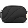 Inateck Borsa organizer per accessori elettronici, elegante e minimalista, portatile per i viaggi, adatta per cuffie, cavi e power bank, Nero