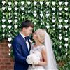 Huiguli Ghirlanda di Carta Decorazione Cuori 5 Pezzi 4m Ghirlande di Carta Bianco, Decorazioni da Appendere per Matrimonio San Valentino Compleanni Feste
