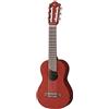 Yamaha GL1 Guitalele - Chitarra in Legno con Dimensioni Ukulele (43,2 cm, scala da 17) - 6 Corde (3 in nylon/ 3 in acciaio), Custodia Inclusa, Da Viaggio, Marrone Parimmon