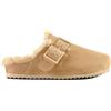 Colors of California Suede Furry Bio Closed Toe Color Cam, Size 37 EU Cam 37