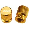YOUBONET Tappo valvola in lega di alluminio per motociclett Per ZZR250 ZZR 1400 1200 600 Zzr1400, 2 Pezzi, Accessori Per Moto, Tappi Copri Valvola Per Presa D'aria(Ww-7)