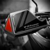 AZgraphishop Az Graphishop Adesivi Paramani Resina 3D Compatibile Con Suzuki V-Strom 650 / Explorer 2023 On APA-650-2023 (London Grey)