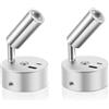 Strixorn Illuminazione Interna Spot Lampada Auto LED Luce 2 pezzi, 12 V Lampada da Lettura Rotazione 180° Regolazione Touch della Luminosità Porta di Ricarica USB per Camper Van Barca Caravan Veicolo Campeggio