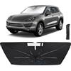 SONRUIJIE Parasole per Parabrezza Anteriore Modello a Ombrello Compatibile con Porsche Cavenne 2011-2025 Sunshade,Parasole Pieghevole Anti-UV: Blocca i Raggi UV e Mantiene l'Auto Più Fresca