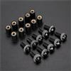 BYLKFC Fissaggio Kit Kit Bulloni Parabrezza Per XADV X ADV X-ADV Integra 750, Viti Di Fissaggio, Dadi, Elementi Per Carenatura Bulloni Viti Del Parabrezza Del Moto(Nero)