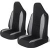 WEQTYSAB Copri Sedile Auto, per Peugeot 2008 2020-2024 Set Copri-Sedile Anteriori Traspirante Impermeabile Coprisedili Auto Accessori,B