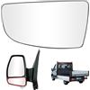 vsshe Specchio Retrovisore Inferiore Sinistra for Ford Transit MK8 (2014 and later) BK31-17A700-AA, 1855102, 1823997, Vetro a Specchio Sostituzione, Vetro Specchietto di Ricambio.