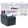 Lynne payment solutions LYNNE - Rotoli Cassa 80x80 Termica Fiscale - Rotolini carta termica 80x80x12 - R