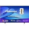 Hisense Smart TV 65" Display QLED 4K Ultra HD Sistema Vidaa Classe E Nero 65E78Q