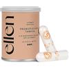 ellen® Tamponi probiotici normali, 12 pezzi, tamponi arricchiti con probiotici, cura delicata per la salute vaginale, confezione risparmio