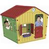 Starplast Casetta giochi per bambini in plastica dura giardino GALILEE VILLAGE HOUSE