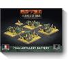 Flames of War: FRX16 75mm mle 1897 Gun Battery (x4 guns)