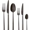 SAMBONET SET POSATE, ROCK PROMO NERO PVD, Set 36 pezzi