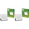 Philips Proiettore Lois Nero 30W 50K Alta Tensione (Confezione da 2)