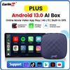 Carlinkit CarPlay Ai TV Box Plus Android13 8 + 128GB QCM 8-Core 665 6125 Wireless CarPlay Android Auto Per Youtube Netflix 4G LTE